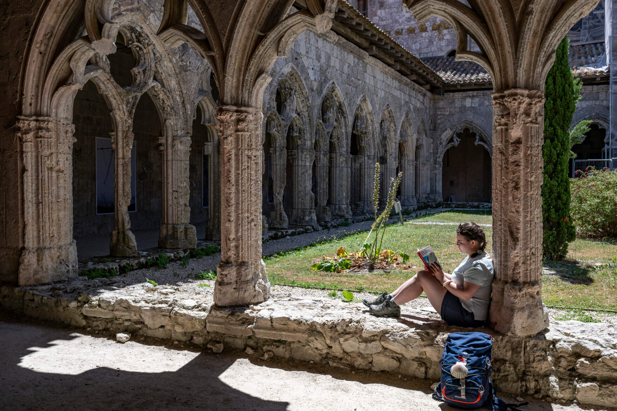 Cloître- Collégiale Saint-Pierre - La Romieu ©AFCC JJGelbart