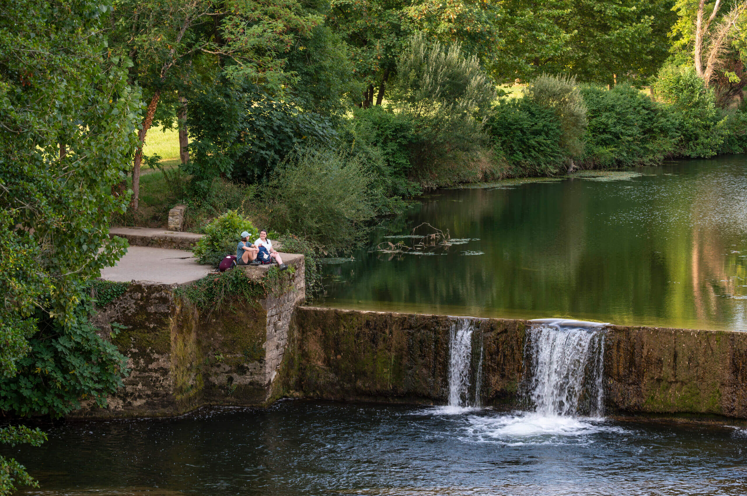 Pause à Saint-Palais ©AFCC JJGelbart