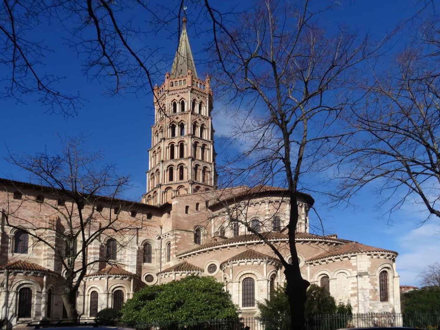 Accueil pèlerin à la Basilique Saint-Sernin ©AFCC