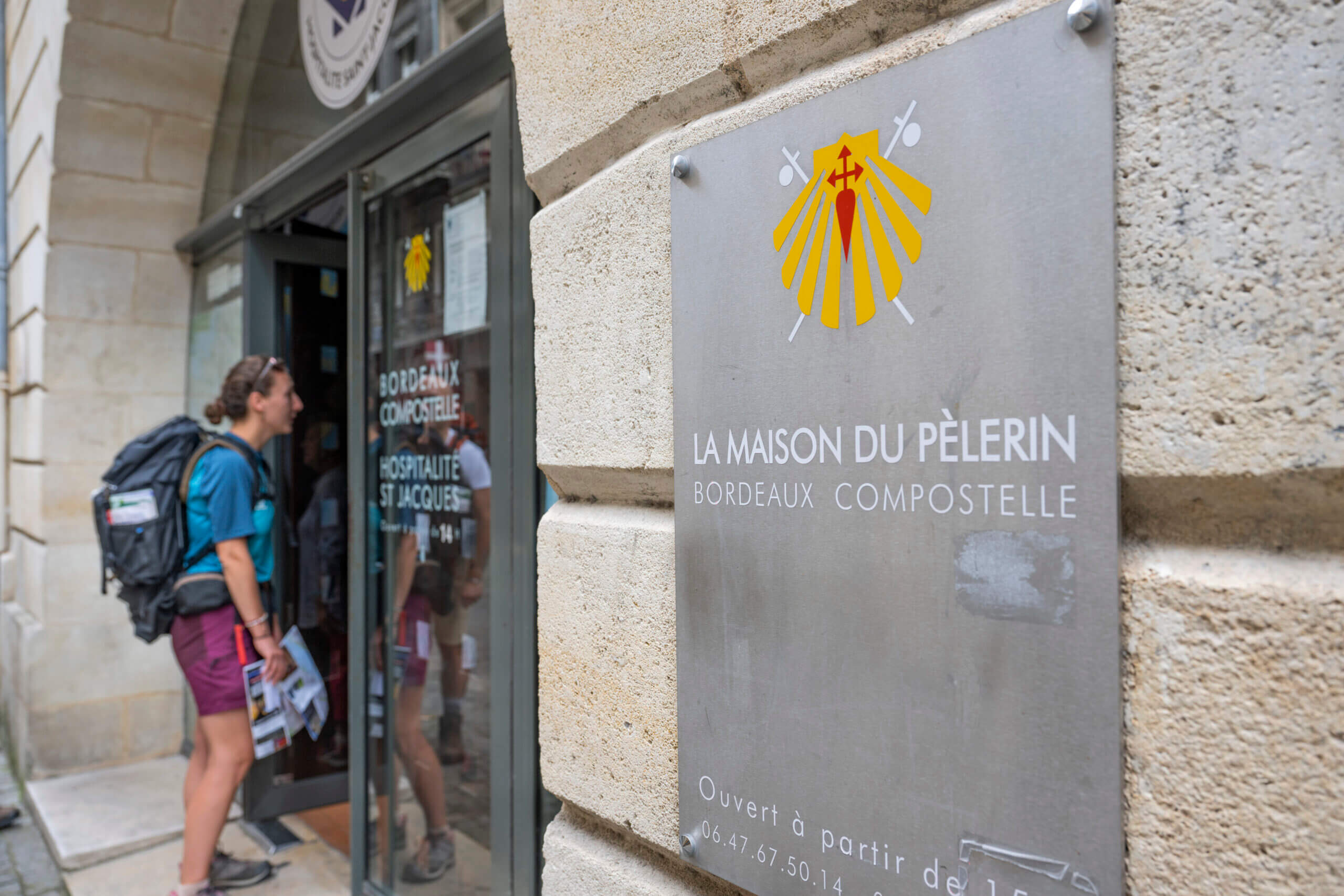 Entrée Maison du Pèlerin ©JJGelbart