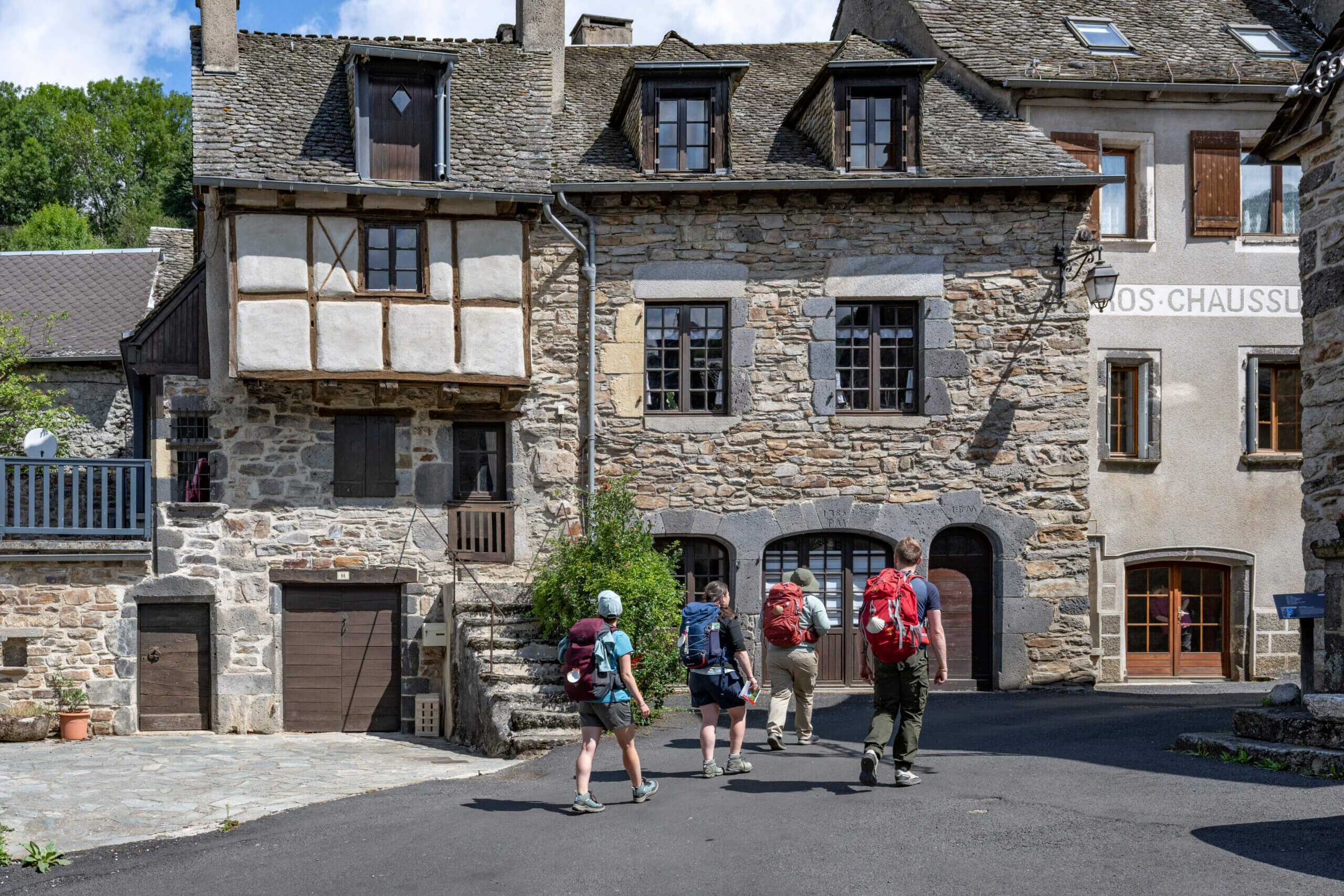 Dans les rues de Saint Chély ©AFCC JJGelbart
