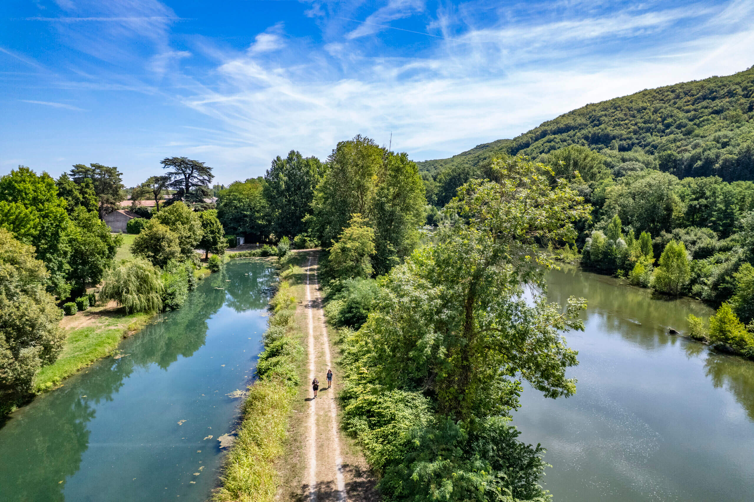 Garonne et Lac Saint Vidian - Martres Tolosane ©AFCC JJGelbart