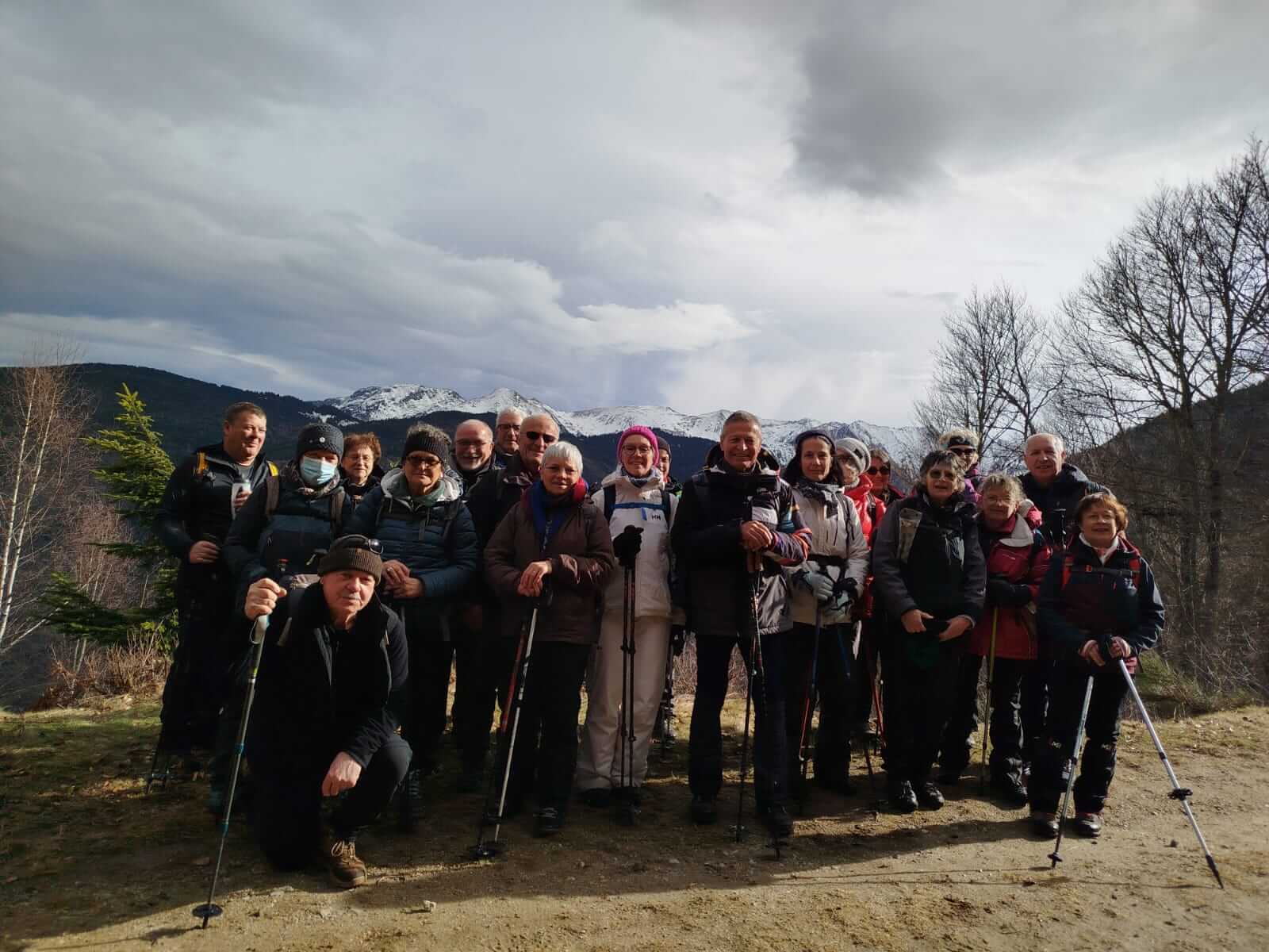 Groupe randonnée de Janvier 2025 ©Los Caminaïres moissagueses