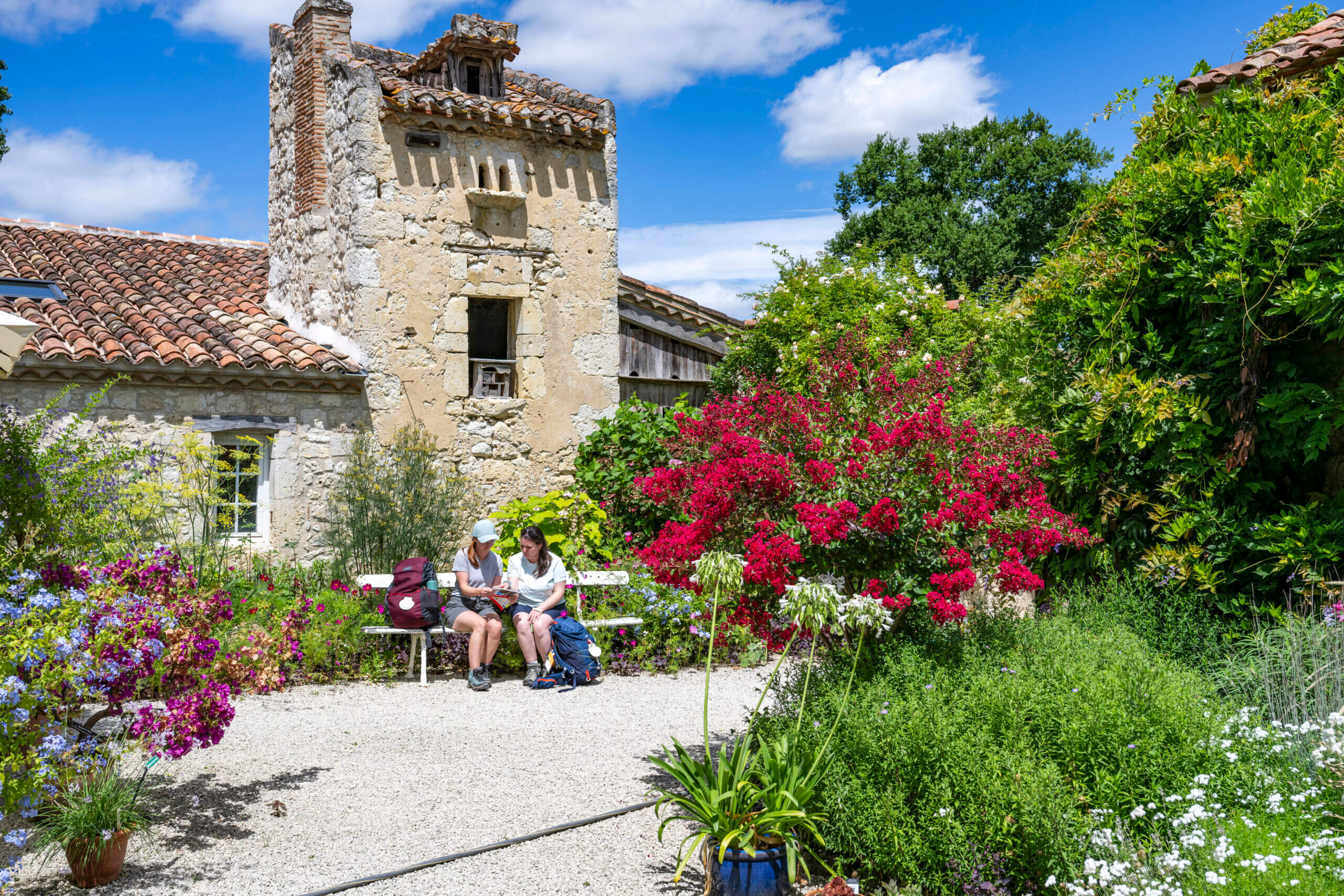 Les jardins de Coursiana - La Romieu ©AFCC JJGelbart