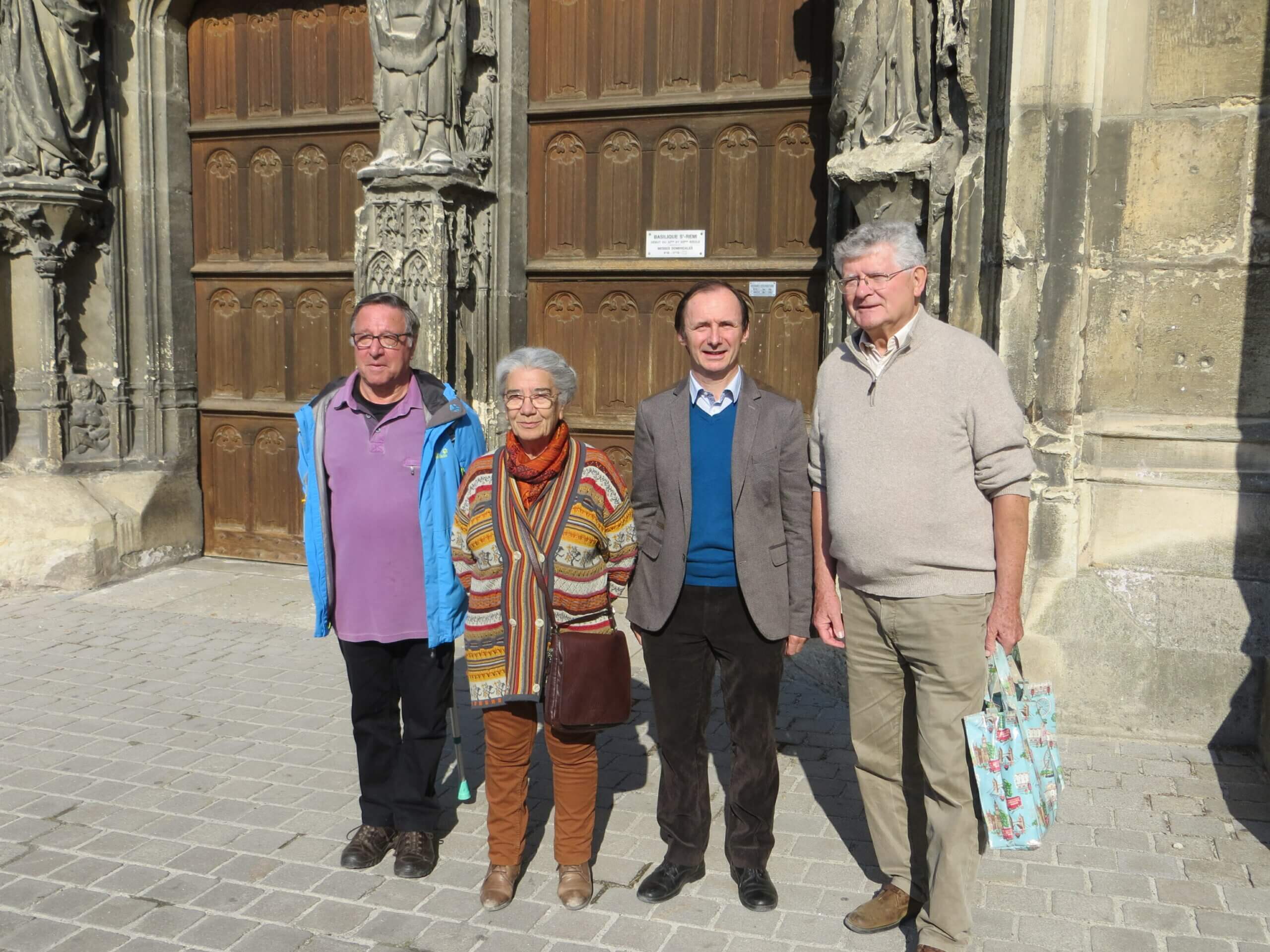 A Reims ©Randonneurs et pèlerins 51