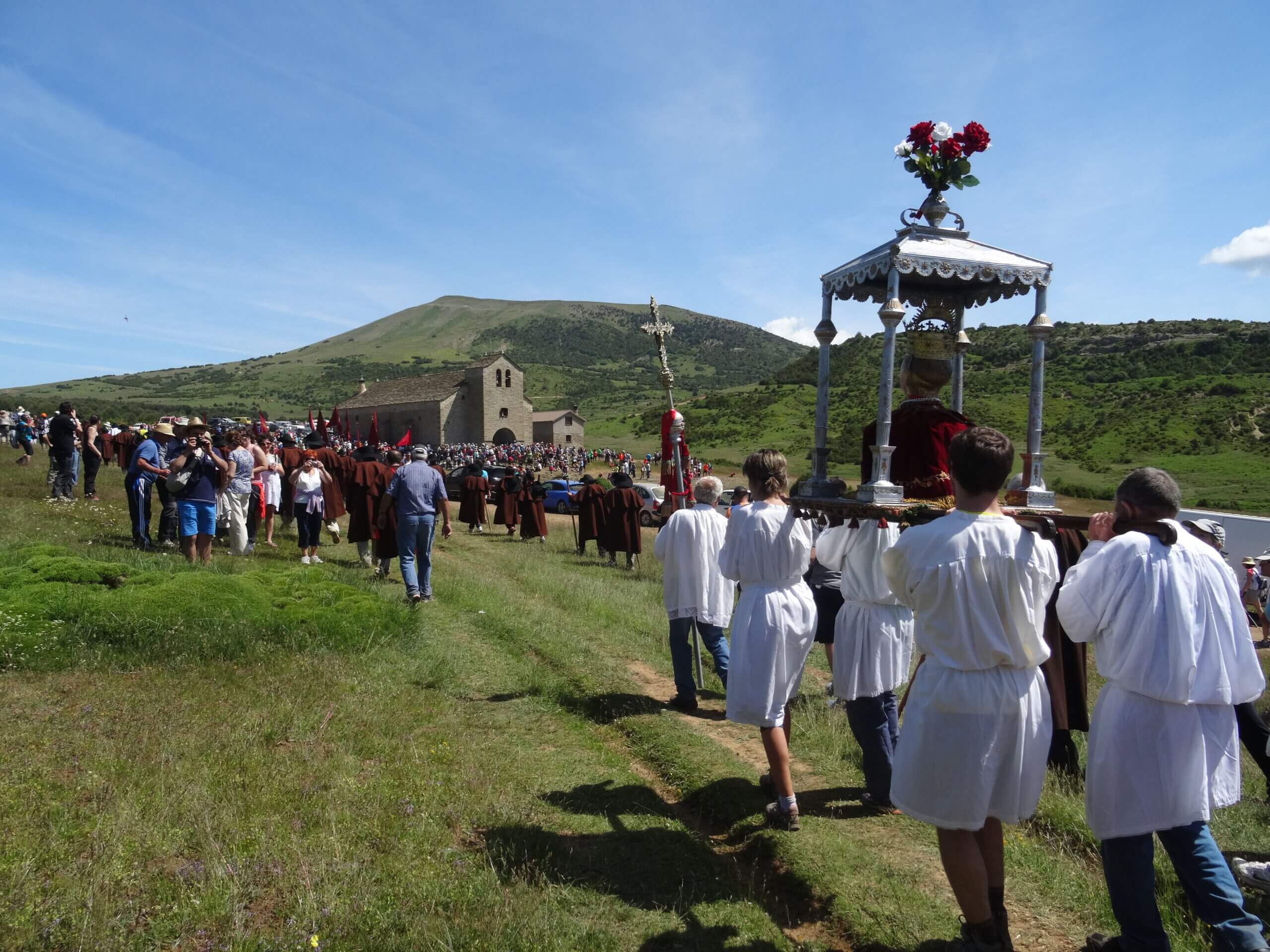 Pèlerinage de la tête de Santa Orosia ©Amis de ST Jacques en Hautes Pyrénées