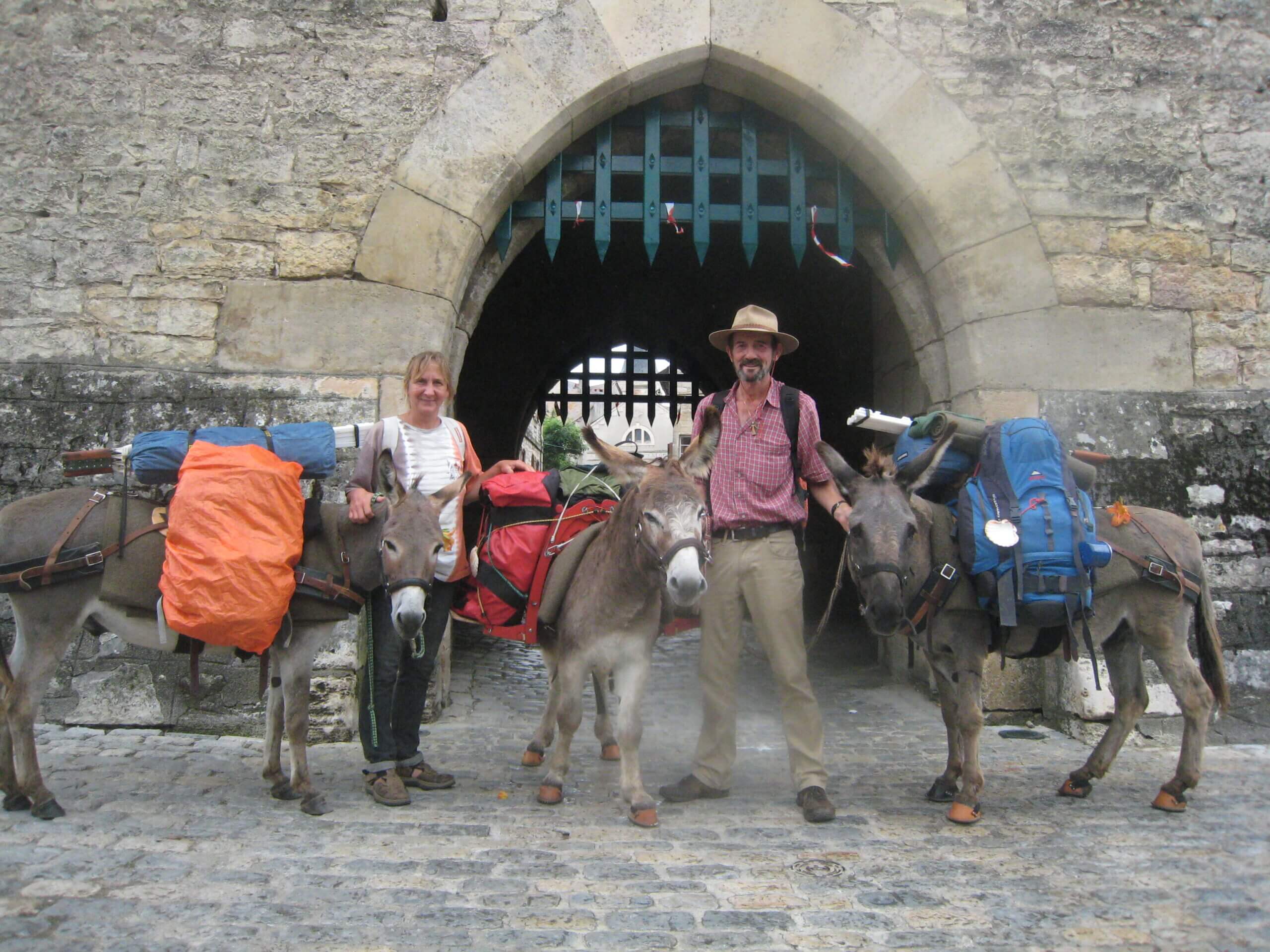 Pèlerins allemands ©Du Bas Rouergue vers Compostelle