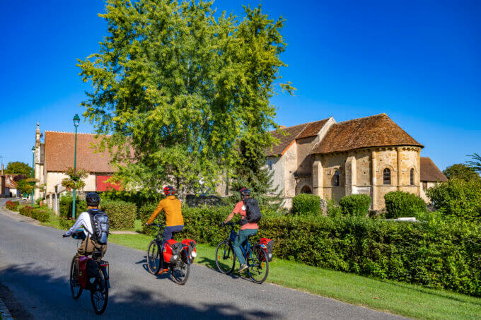Eglise Notre Dame de Vernais - Véloroute 56 ©AFCC JJGelbart