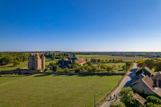 Château Sarzay - Véloroute 56 ©AFCC JJGelbart