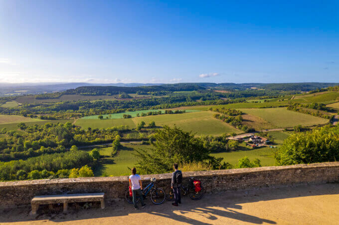 Vue sur le Morvan - Vézelay ©AFCC JJGelbart