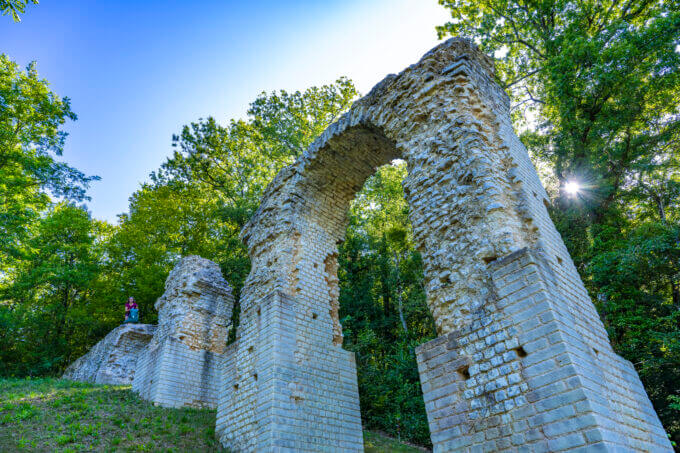 Ruines de l'Aqueduc - Fontcouverte ©AFCC JJGelbart