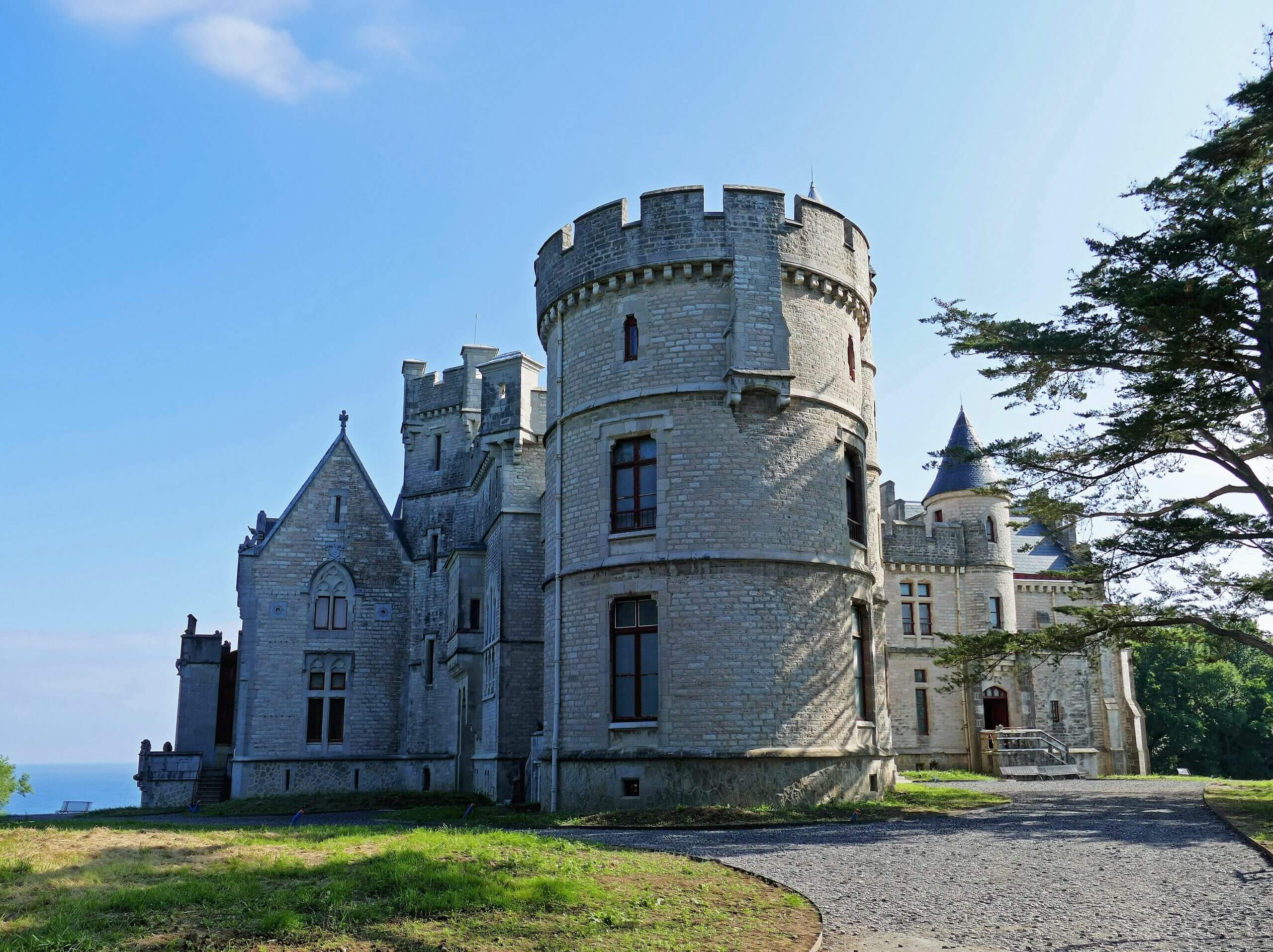 Hendaye Chateau d'Abbadie ©F.Perrot