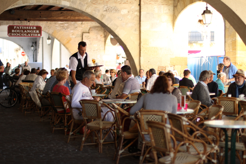 Dans les rues de Sainte-Foy-la-Grande ©Tourisme Pays Foyen